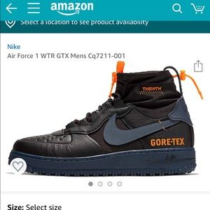 Size 13  Nike AF1 goretex’s , they are brand new